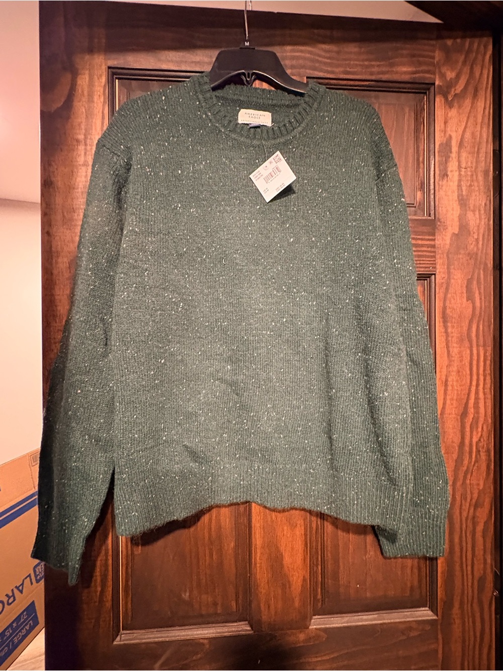 American Eagle Outfitters Green Crewneck Sweater